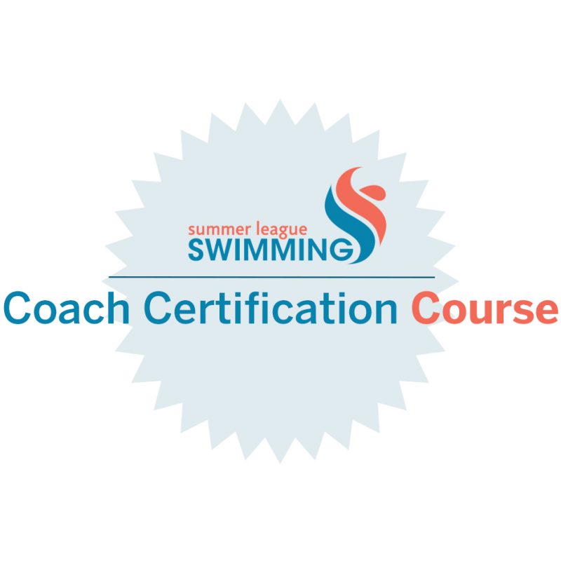 Swim Coach Certification Summer League Swimming